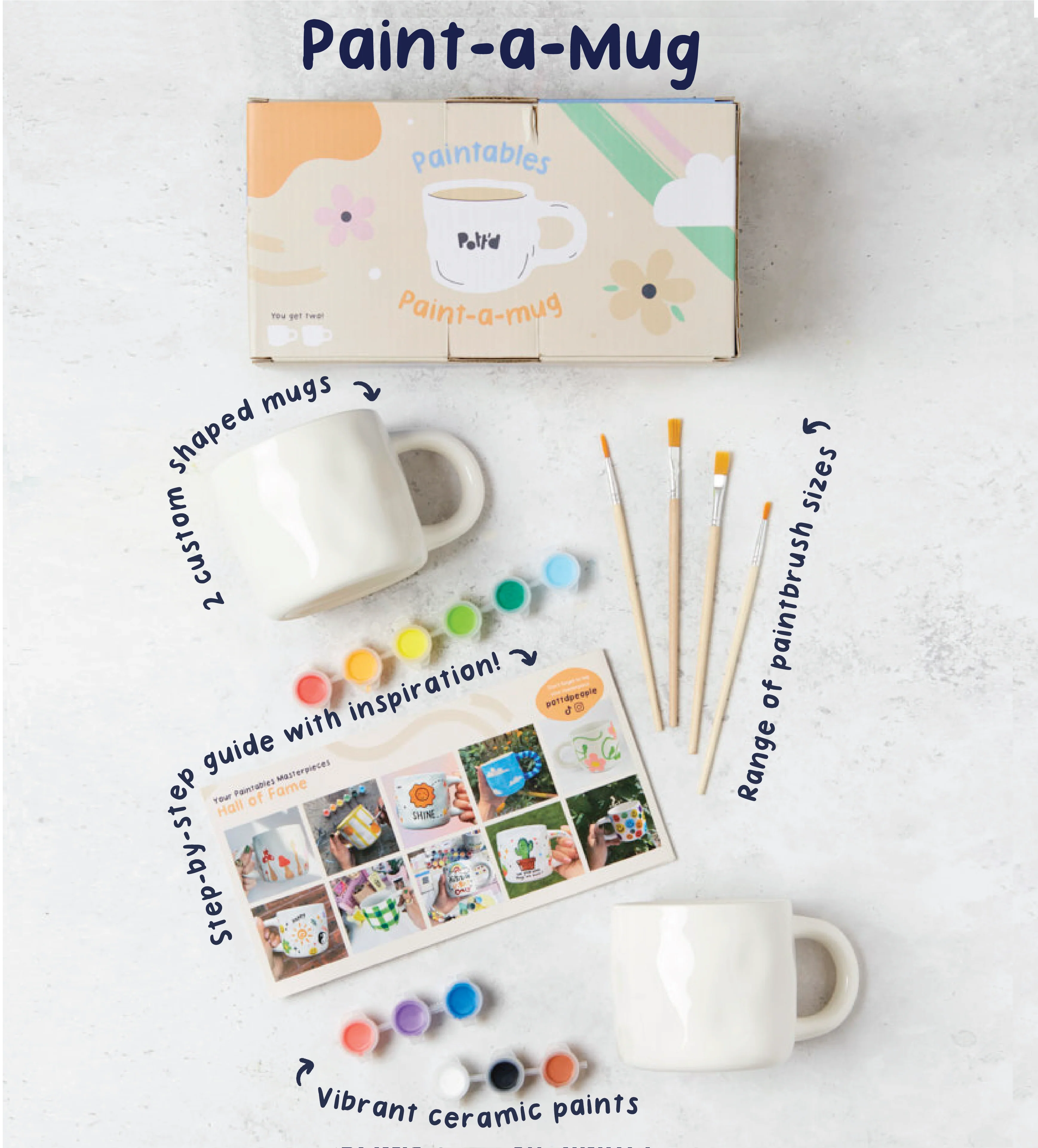 At-Home Pottery & Mug Painting Date Bundle - Image 3