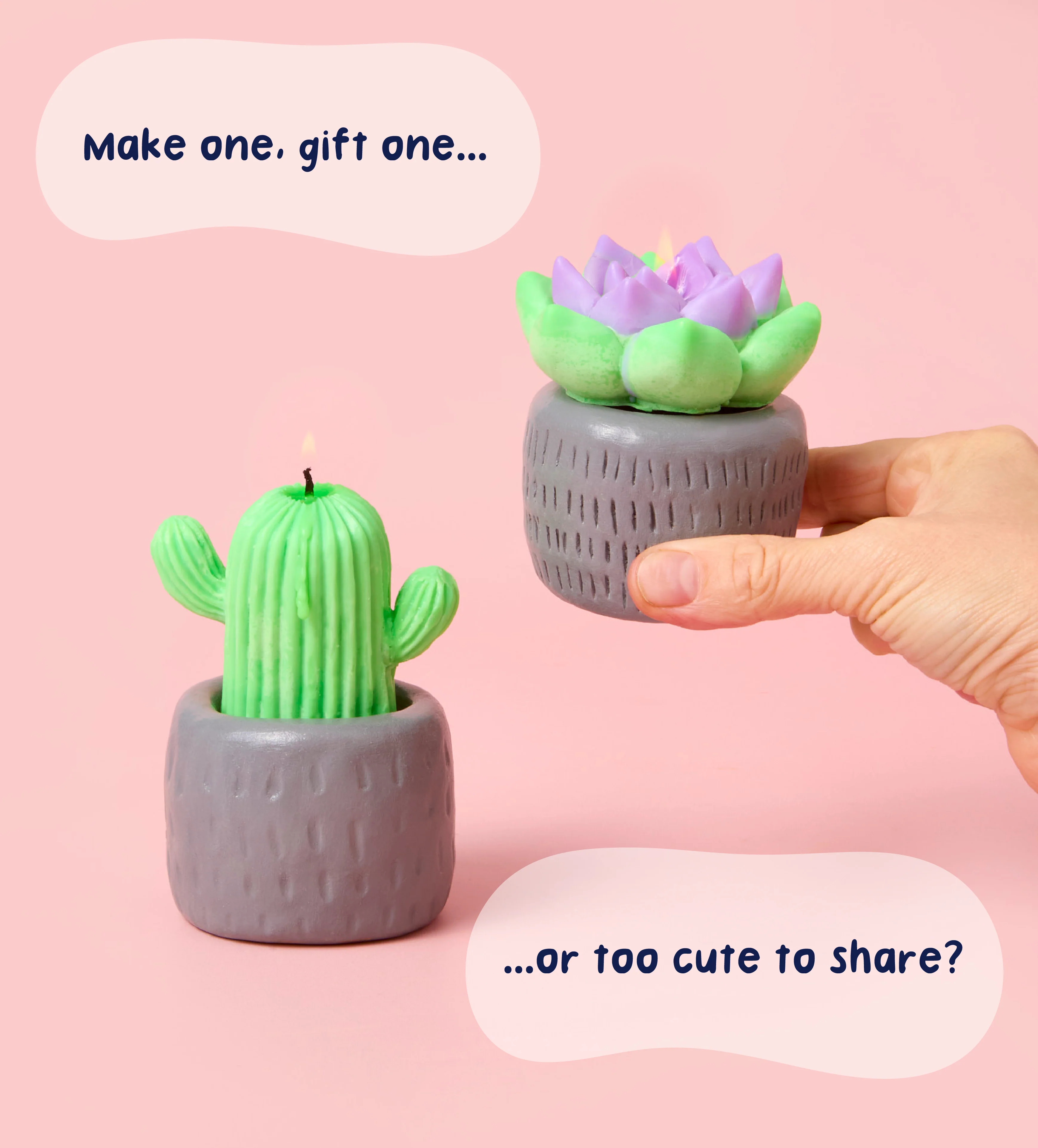 Cacti Creations Creative Candle & Clay Kit - Image 6