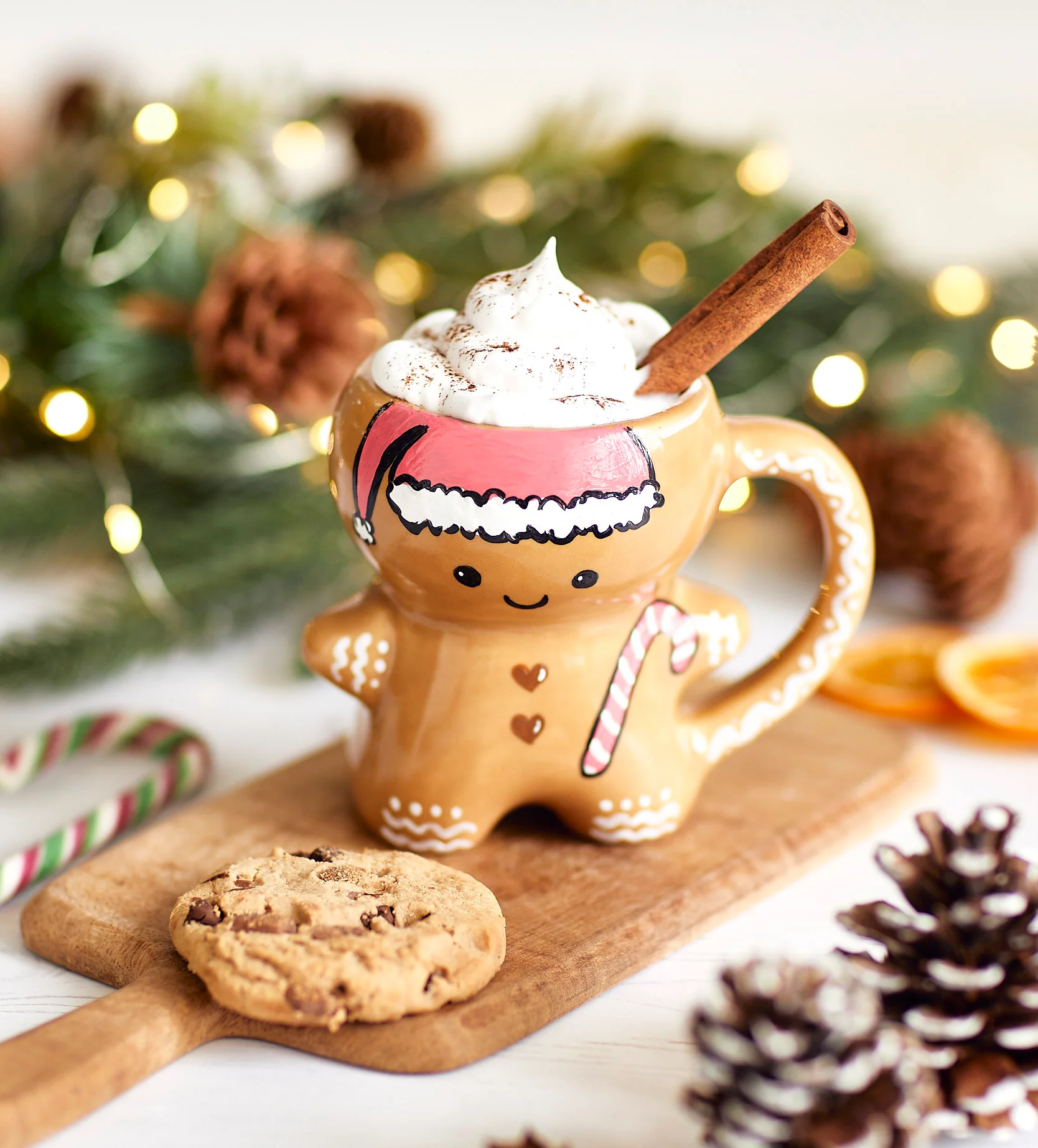 Christmas Gingerbread Paint-a-Mug x2 - Image 9