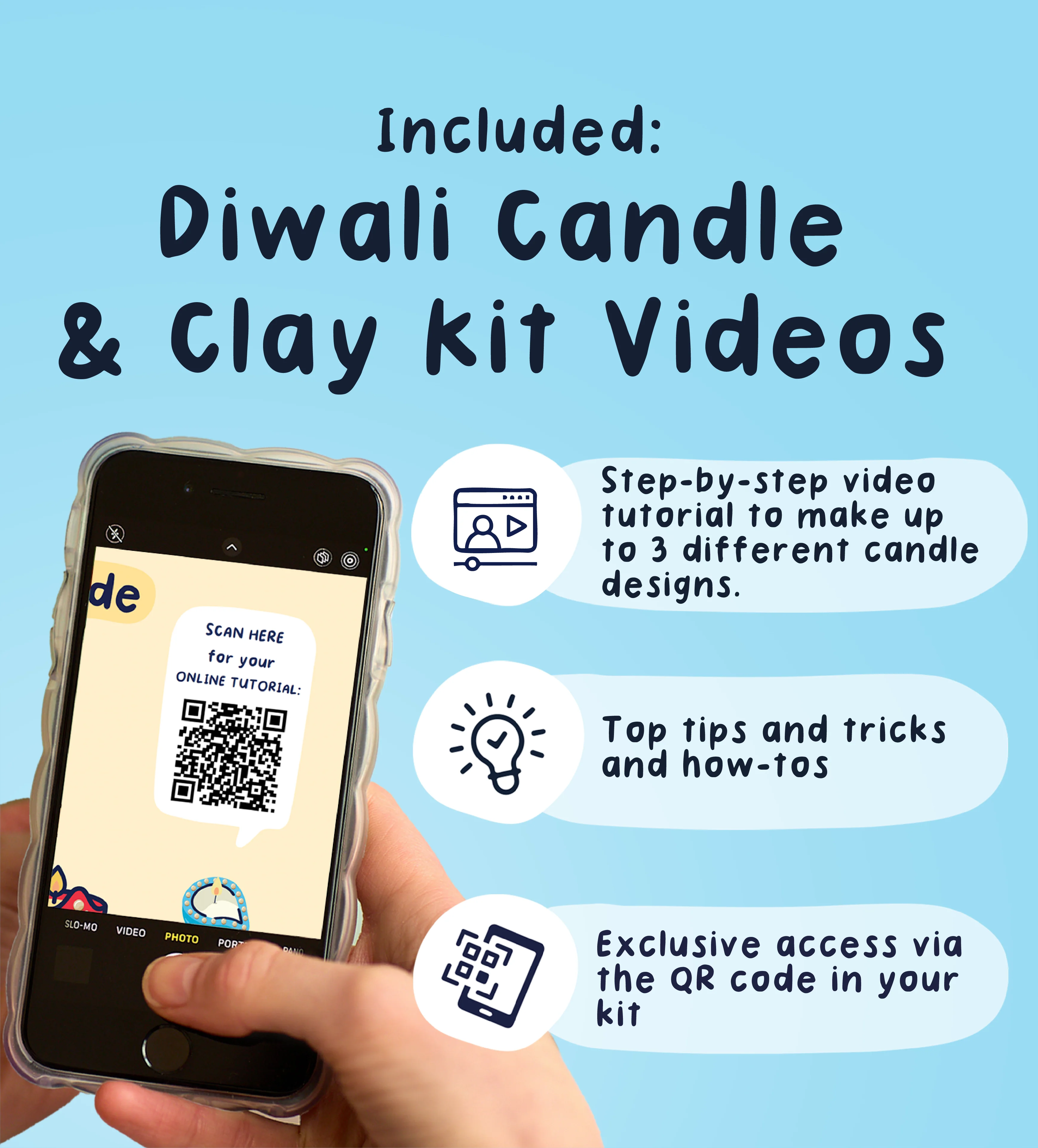 Diwali Candle & Clay Kit - Image 3