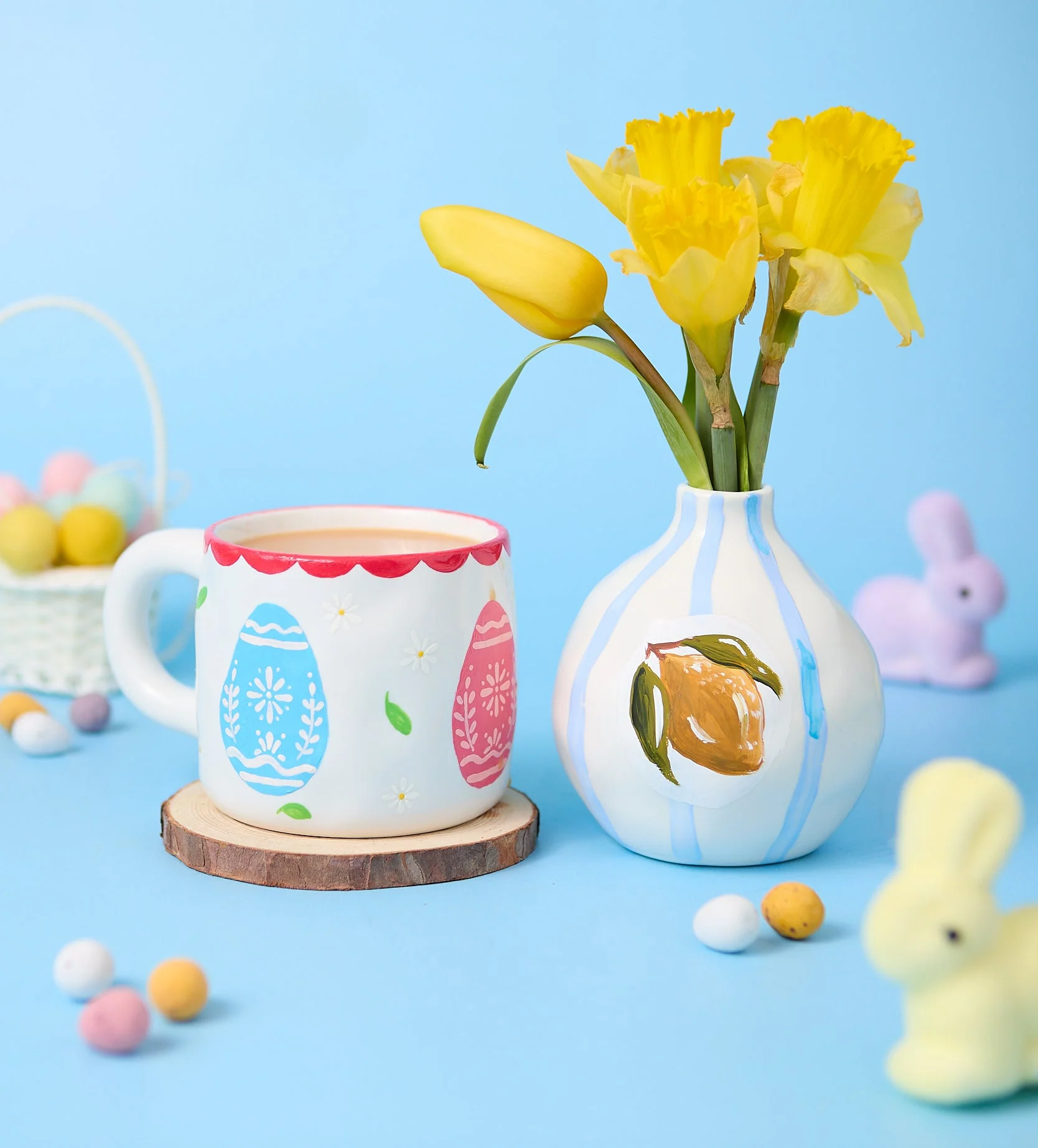 Easter Craft Duo: Mug & Vase Bundle - Image 2