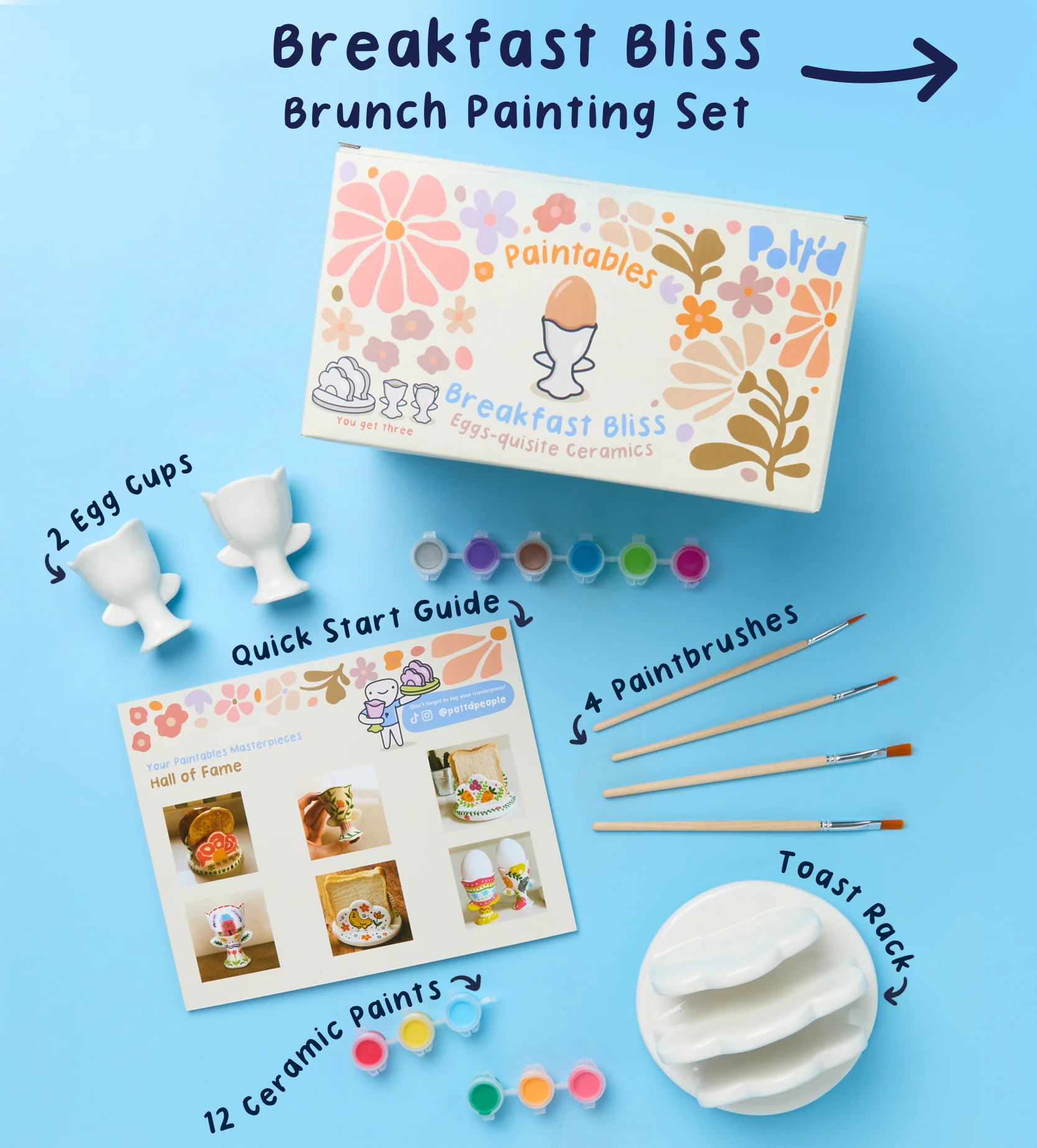 Paintables Mug, Breakfast Set & Barbie Bundle - Image 2