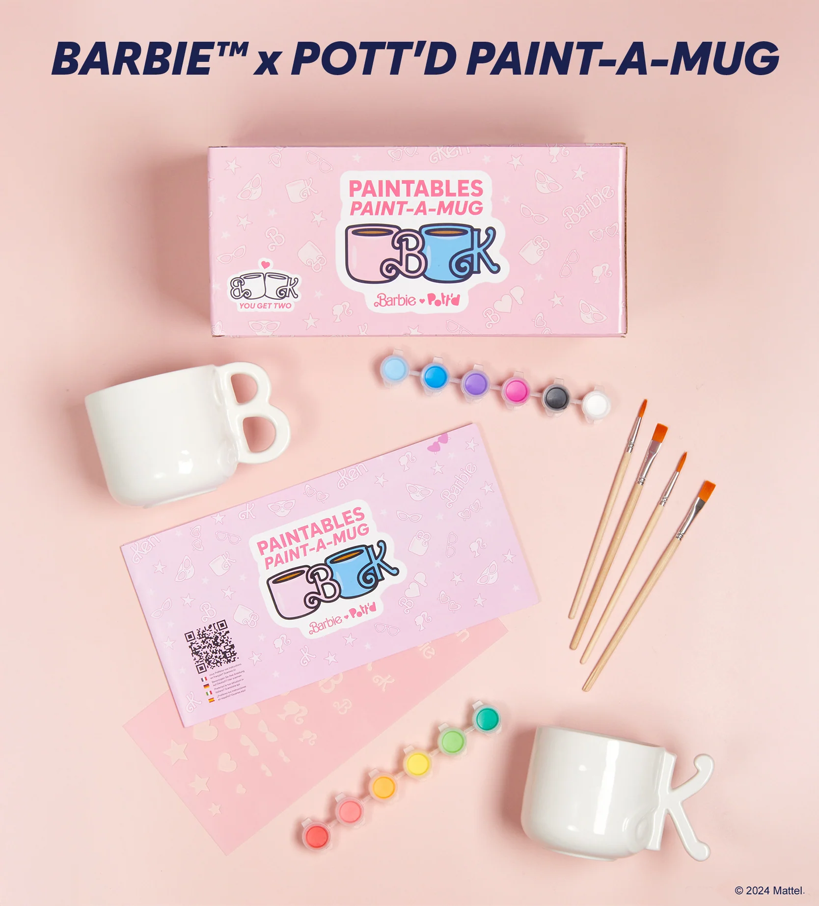 Paintables Mug, Breakfast Set & Barbie Bundle - Image 4
