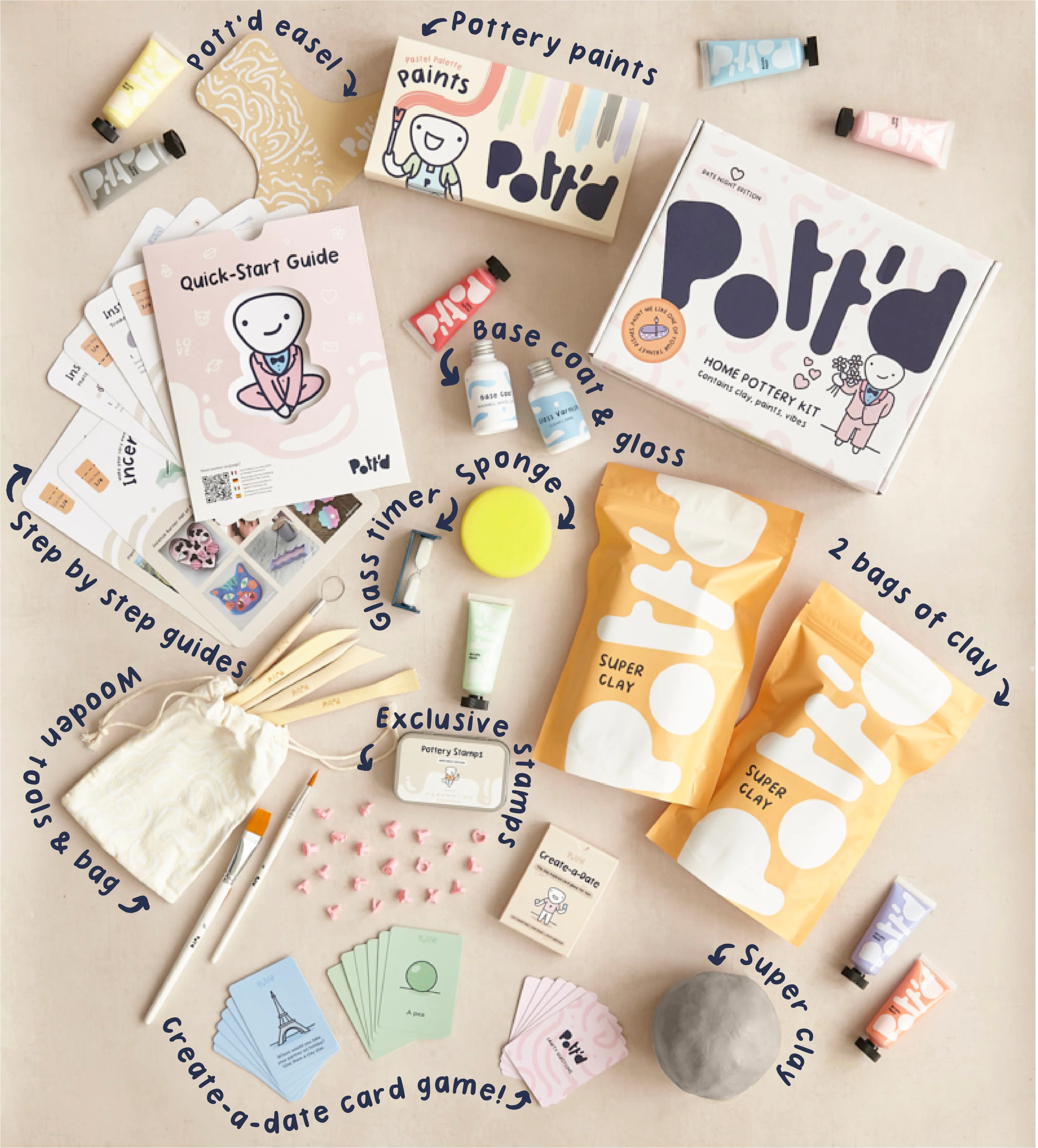 At-Home Pottery & Mug Painting Date Bundle - Image 4