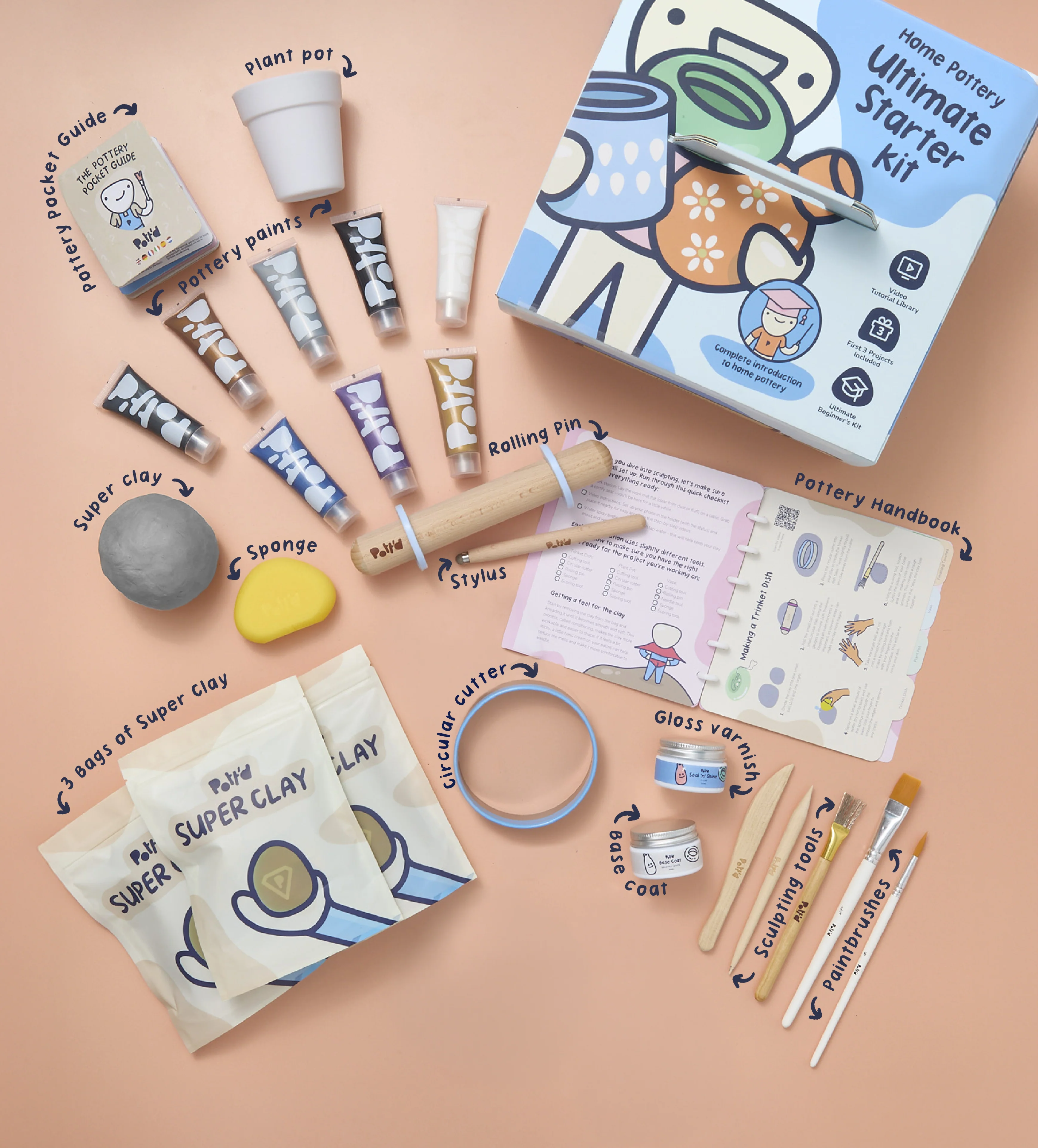 Home Pottery Kit - Image 126