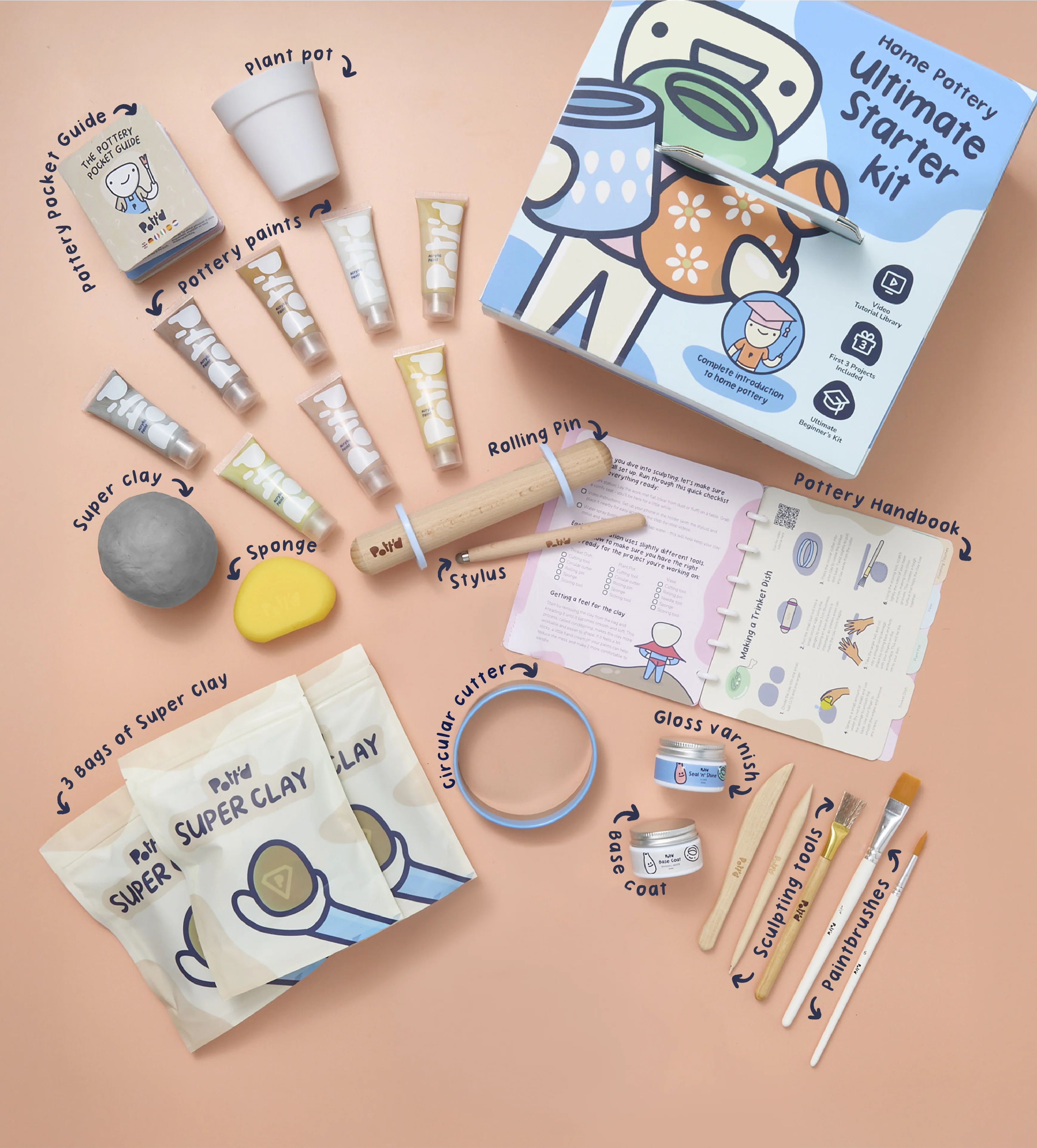 Home Pottery Kit - Image 96