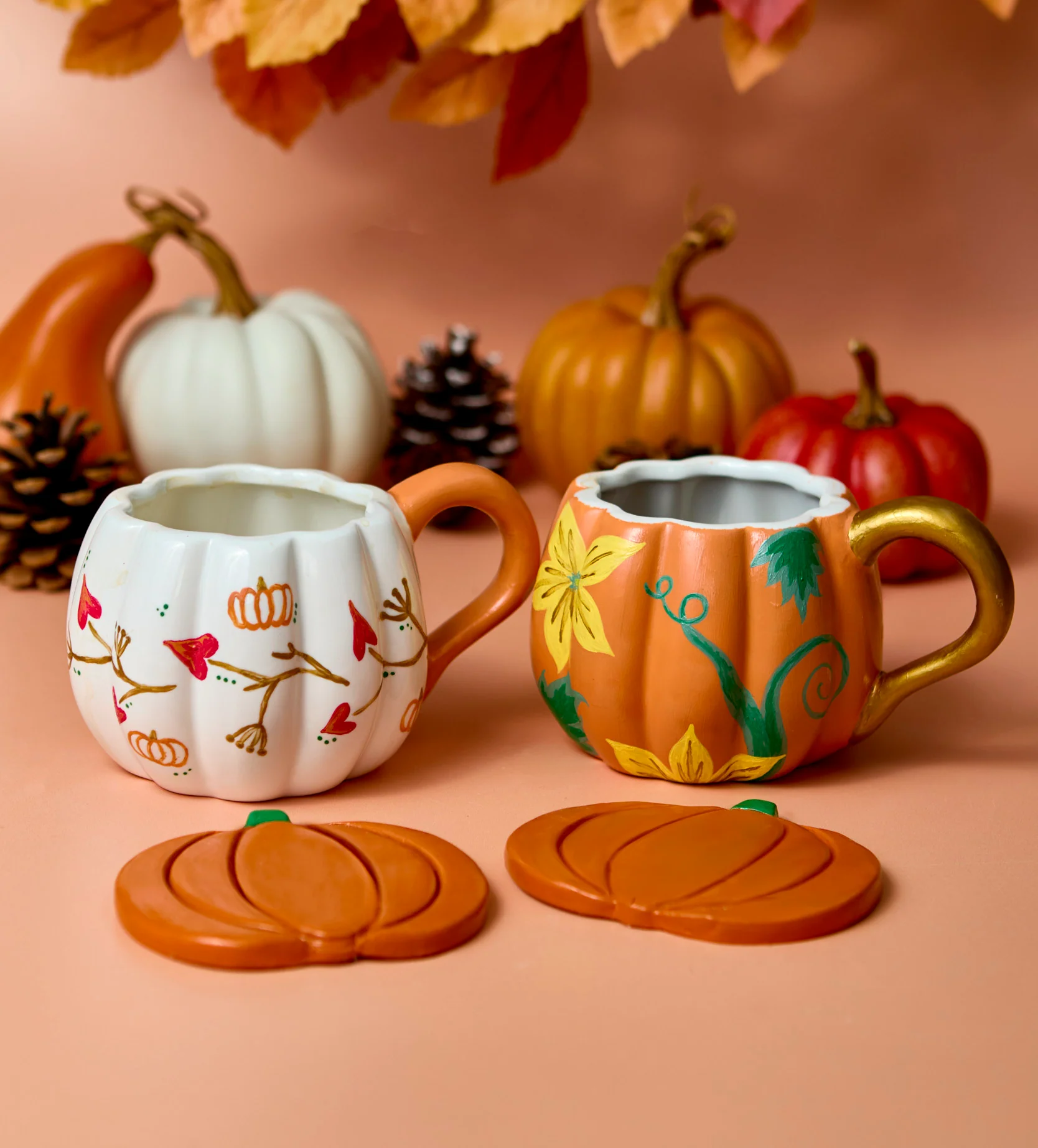 Pumpkin Coaster Clay Kit - Image 2