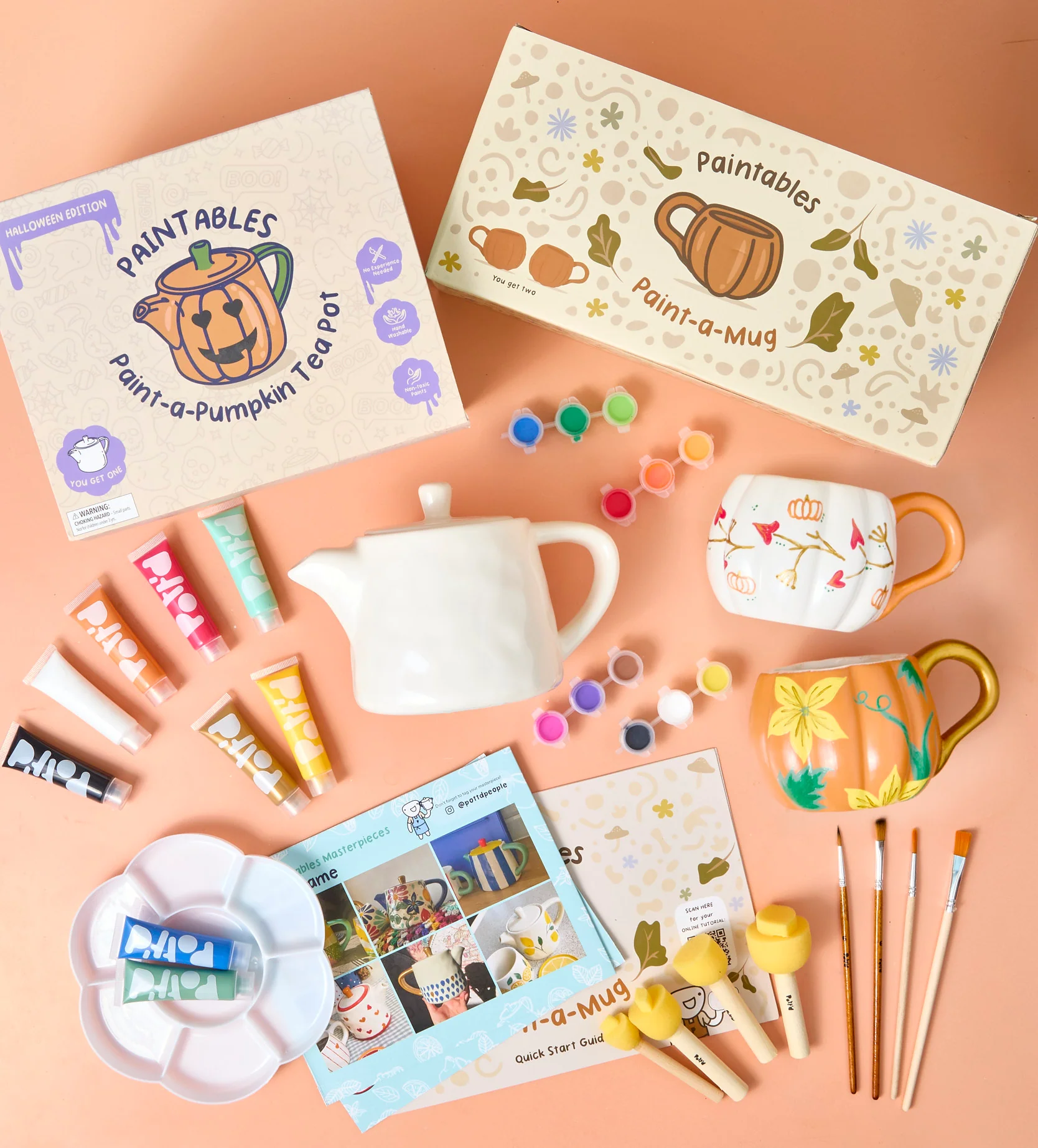 Pumpkin Paint-a-Mug x2 - Image 10