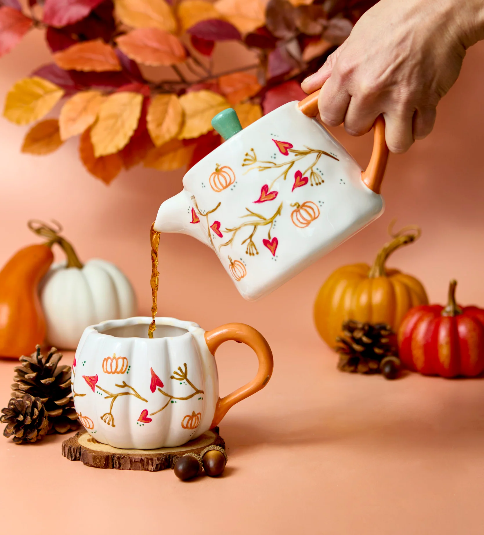 Pumpkin Paint-a-Mug x2 - Image 8